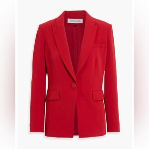 Veronica Beard Long and Lean Dickey crepe blazer